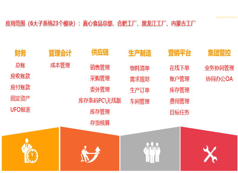 安徽真心食品有限公司數字化管理實施案例